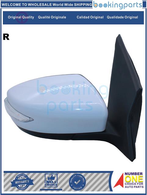 MRR56713(R-7LINE)-TIIDA C13 HR16DE 2015-2017-Car Mirror....190931