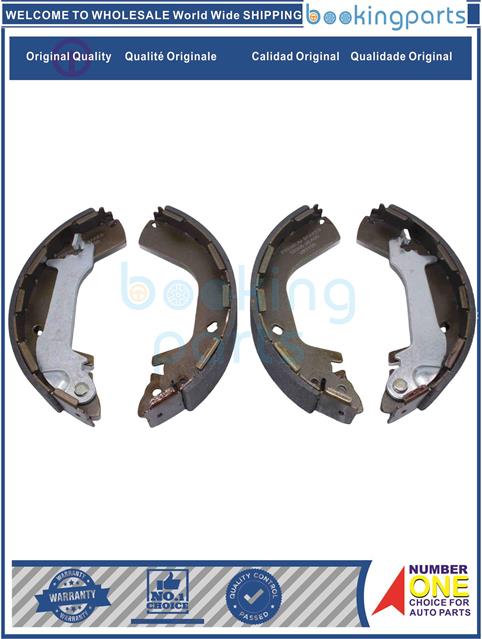 BKS60960-TUCSON JM 04-,SONATA NF 05-[2.0L,2.4L],08-[3.3L], SPORTAGE JE 05-09[2.0L][WIDTH=27,TIPO GRANDE]-Brake Shoe....159029