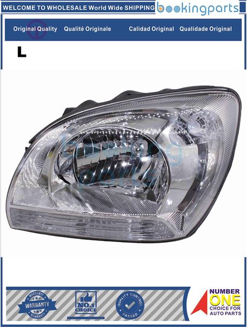 HEA67925(L-MANUAL)-SPORTAGE 2005-2008-Headlamp....167884