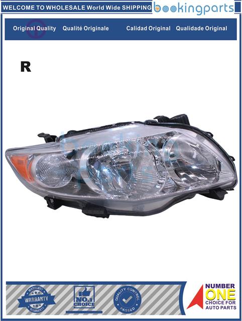 HEA65282(R)-COROLLA 07-09 USA-Headlamp....164683