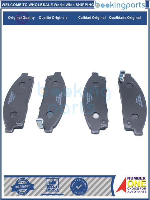 BKD38151(M)-L200  KB4 05- MITSUBISHI  TRITON 06-11 ZINGER 06- PAJERO SPORT 08-13 NV200 2010--Brake Pad....135517