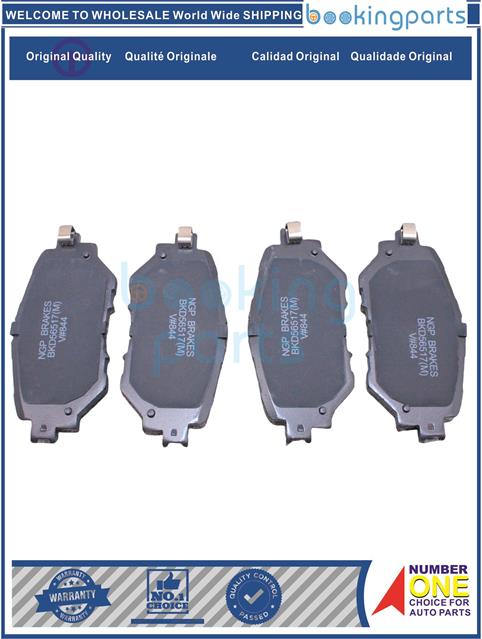 BKD56517(M)-M3 M11 14--Brake Pad....153520