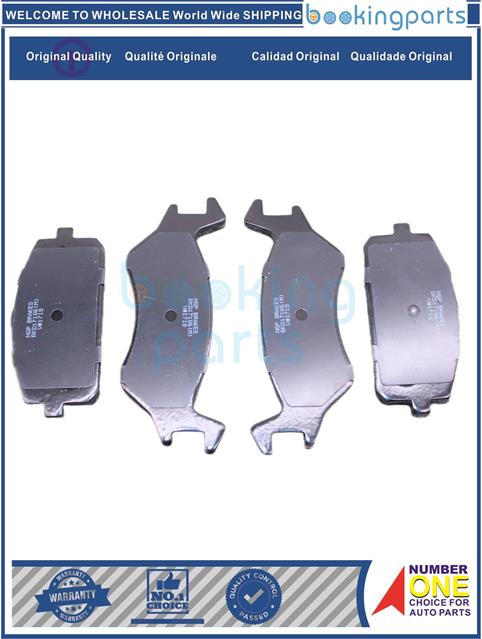 BKD17186(M)-STARLET 81-89,COROLLA 80-87-Brake Pad....135473