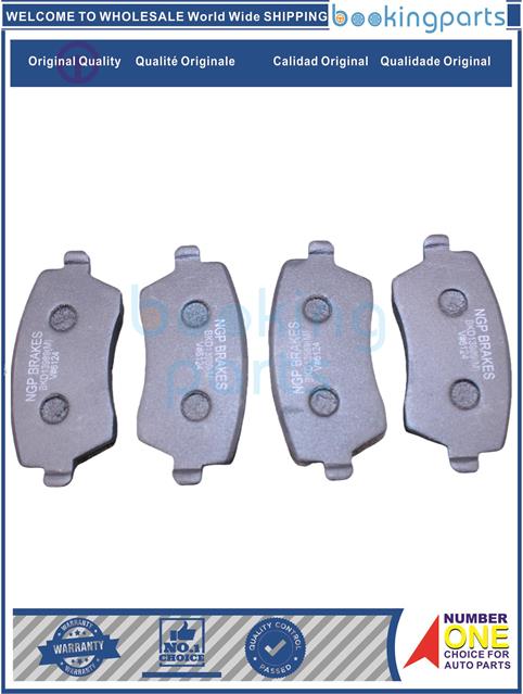 BKD13989(M)-VERSA,SWIFT 05,NP200,TIIDA/VERSA SC11 07-,DUSTER 09-13 [TYPE1]-Brake Pad....144256