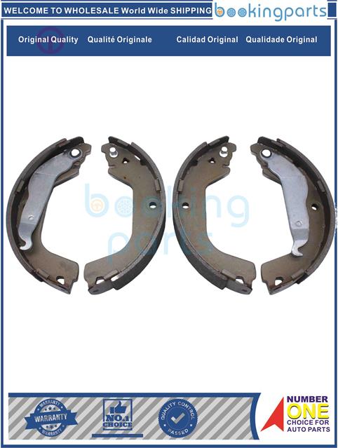 BKS43491-CRUZE J300 09--Brake Shoe....135596