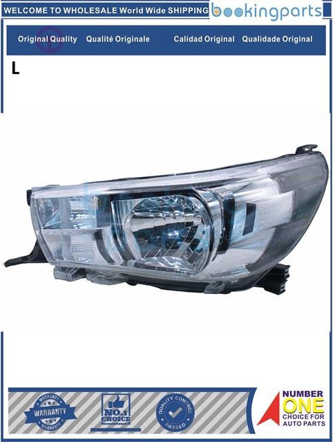 HEA27043(L)-HILUX REVO 2015 15-16-Headlamp....195366