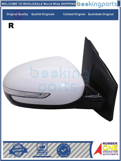 MRR25175(R)-SPORTAGE 2019-2020-Car Mirror....195170