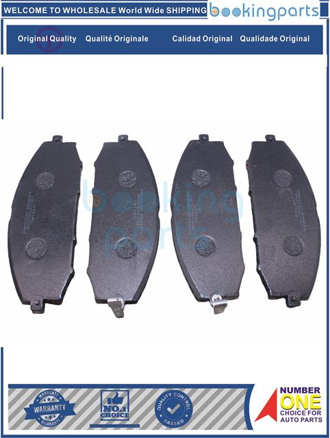 BKD18663(B)-ATLAS 07-,PATROL 97-15,SAFARI 97-12, EDGE 07-10-Brake Pad....104635