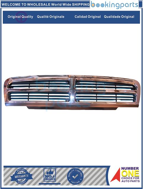 GRI67840(CHROME)-HD65,72,78 (-06)-Grille....167781