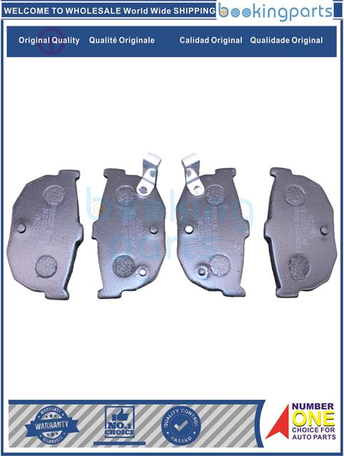 BKD12507(B)-SONATA II,2012 KIA CERATO-Brake Pad....101253