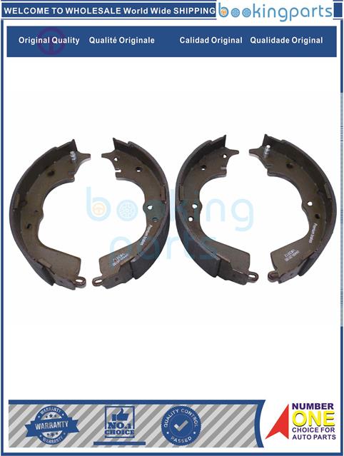 BKS19454-DAIHATSU DELTA 83-96,HIACE 96-00,HIACE 05-,HILUX 97-05,HAISE 10-14,DYNA 85-03,TACOMA 95-04,LAND CRUISER 75-90-Brake Shoe....105238