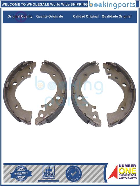 BKS17507-CITY 2014-,CIVIC 2006-2017; FIT 2009-2011-Brake Shoe....130698