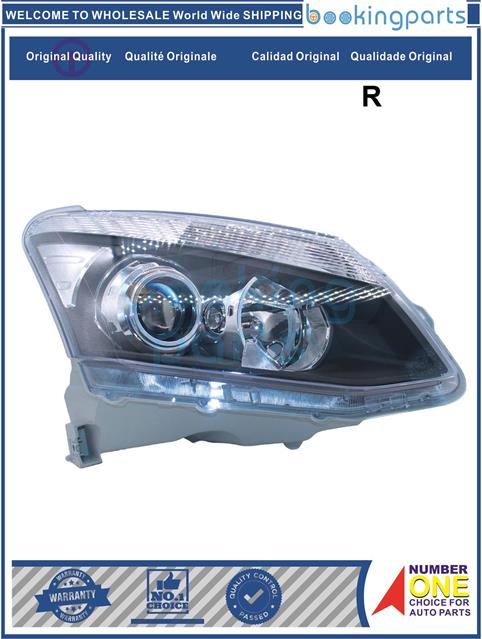 HEA63966(RHD R-ELECTRIC)-D-MAX 06-15-Headlamp....162928