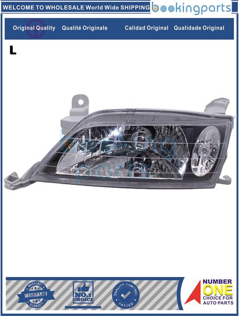 HEA22597(L)-CARINA ST210 96-01  BLACK AT21*,CT21*,ST215-Headlamp....107700