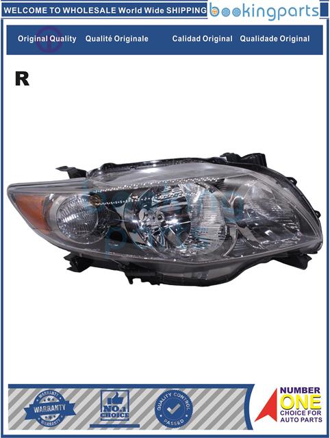 HEA65283(R)-COROLLA07-09 USA-Headlamp....164685