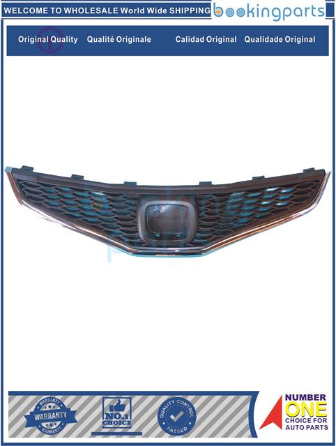 GRI46585(CHROME)-FIT JAZZ 08-09 [GE8] WITH CHROME-Grille....140041