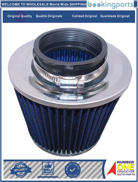 AIF18761(BLUE)-SPORTS FILTER CONE SHAPE 3IN BORE-Air Filter....104713