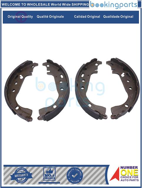 BKS11592-PRIUS 09-,PREMIO 01-07,COROLLA NZE121,YARIS 09-14-Brake Shoe....100657