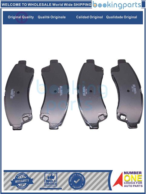 BKD18884(M)-(B1800 B2600)85-99,BT-15 06-12-Brake Pad....149828