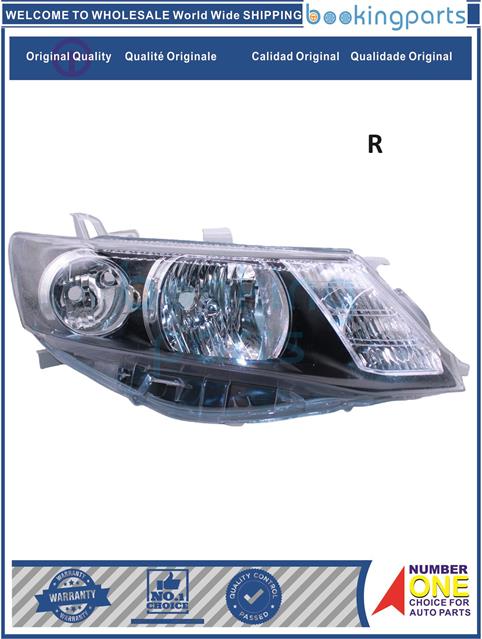 HEA26863(R-BLACK)-ALLION II 2007-2009 T267-Headlamp....257442