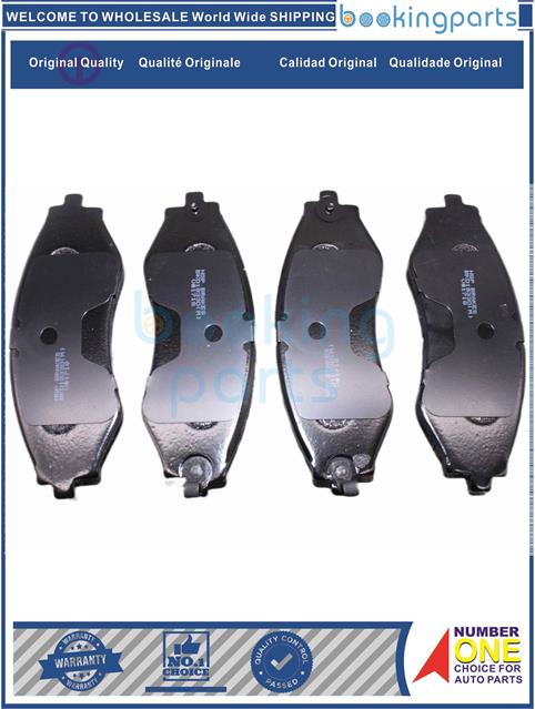 BKD18330(M)-LEGENZA 97-04,FORENZA(USA) 04-06,AVEO 04-08-Brake Pad....160307