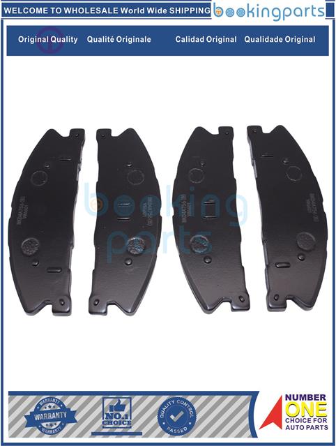 BKD4A756(B)-EXPLORER 10-19, FLEX P3 12-19, LINCOLN MKS 08-16-Brake Pad....250779