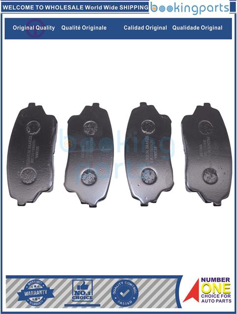 BKD37886(B)-GRAND VITARA 05-08-Brake Pad....117473