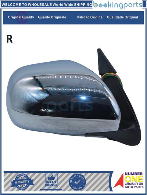 MRR38460(R-RHD)-HIACE 09 [ELECTRIC ADJUST W/O LAMP] [RHD]-Car Mirror....117877