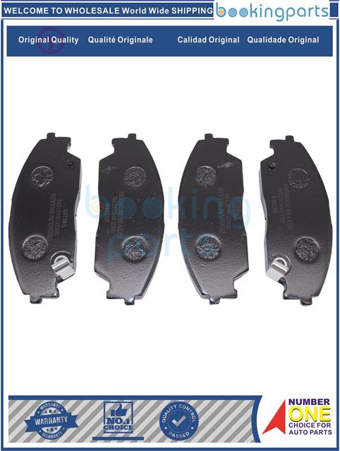 BKD18487(B)-CIVIC 88-Brake Pad....104552