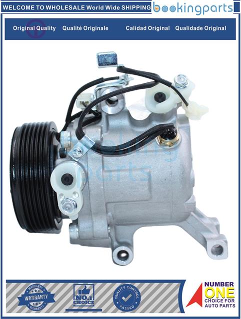 ACC70025(B)-[3SZ-VE]TERIOS RUSH 07-11,TOYOTA RUSH 2006-2018-A/C Compressor....170653