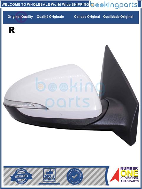 MRR55877(R-FLD)-RIO'17 HATCHBACK-Car Mirror....190075