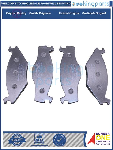 BKD17234(B)-GOLF 83-97,POLO 95-99-Brake Pad....131634