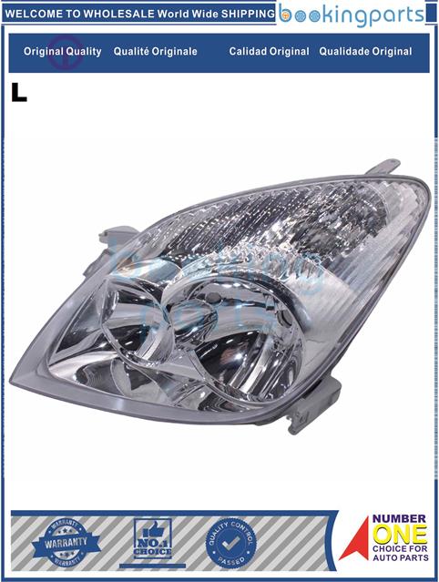 HEA40003(L)-COROLLA VERSO SPACIO II 2001-2007 NZE121N-Headlamp....195802