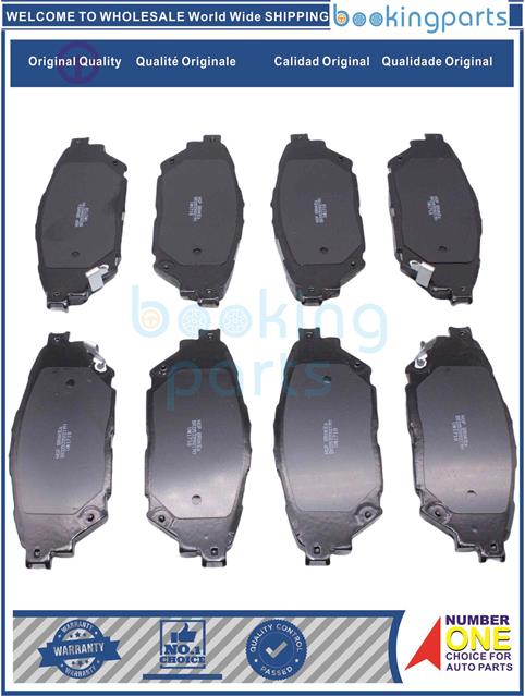 BKD53992(M)-FUSO FE125, FE160,FE180 2012-Brake Pad....150296