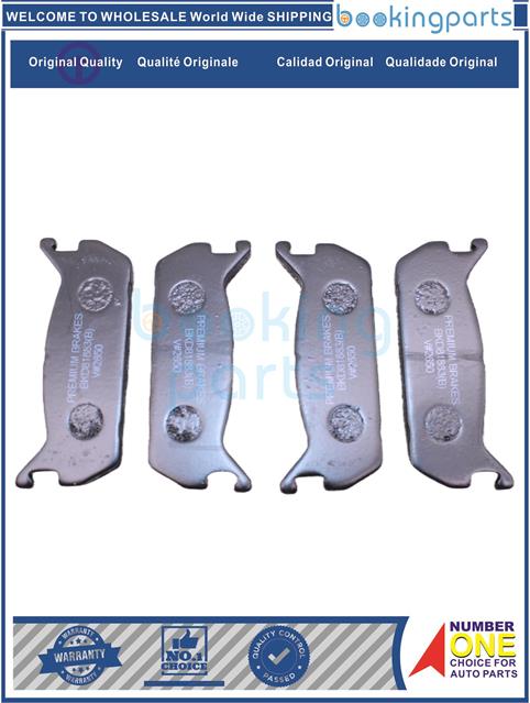 BKD81883(B)-BALENO 2014 JAPAN  K10C-T/K12C-Brake Pad....185943