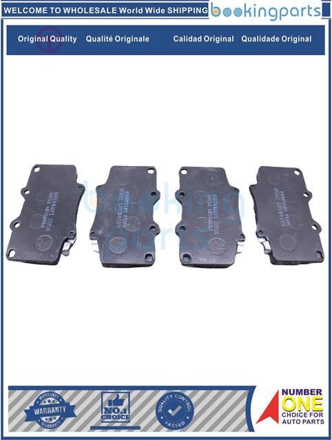 BKD17354(B)-LANDCRUISER 90-02,LEXUS 95-98-Brake Pad....103774