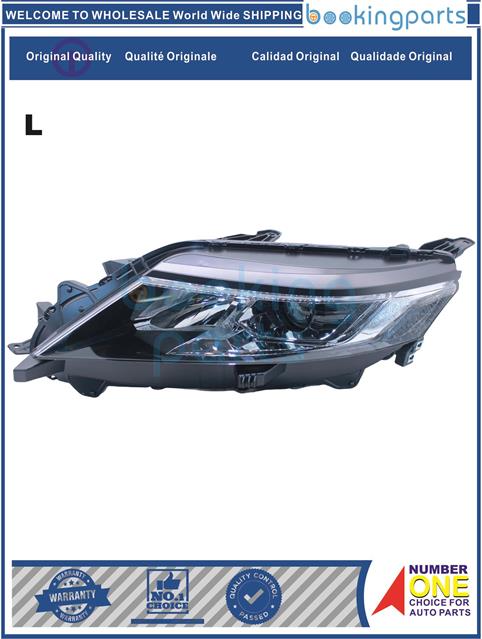 HEA83784(L)-L200 TRITON V 2019-FACE LIFT -Headlamp....188370