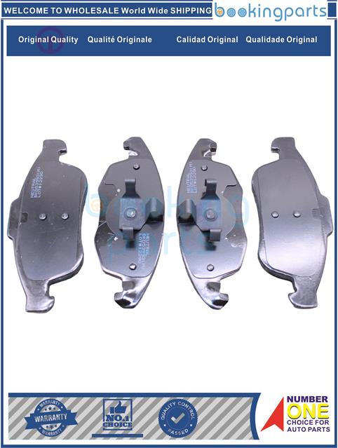 BKD53993(M)-PEUGEOT 5008,EW PARTER 12-14,BERLINGO I,II 2005-,C4-Brake Pad....150297