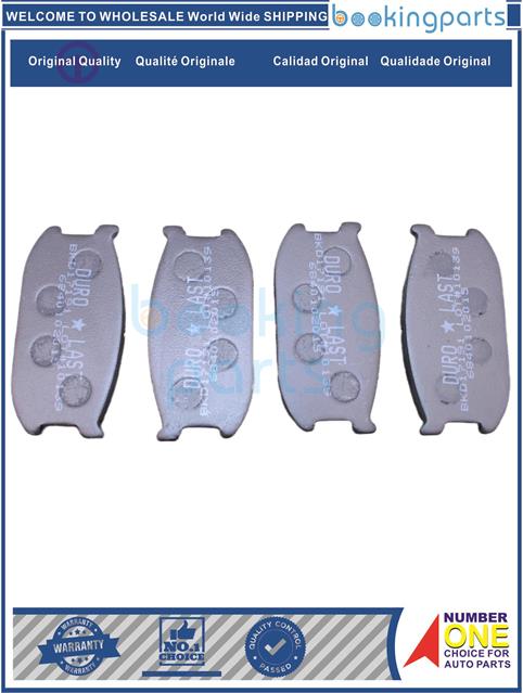 BKD17191(OEM)-SUBARU 72-79 FAMILIA 323 80--Brake Pad....103601