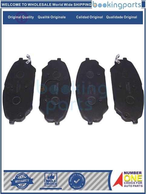 BKD29565(B)-VERACRUZ 07-12 IX 55 08-14-Brake Pad....111695