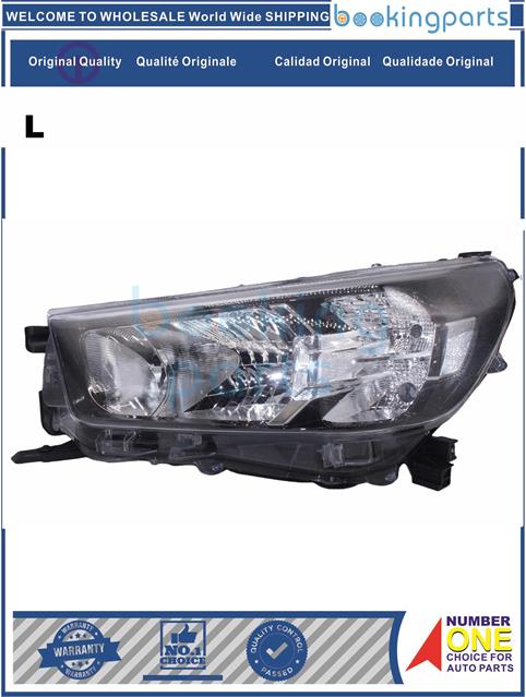 HEA38150(L-RHD)-HILUX REVO 21 [LOW LEVEL]-Headlamp....216164