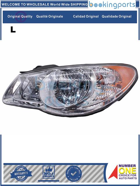 HEA48338(L)-ELANTRA 07 YELLOW-Headlamp....142609