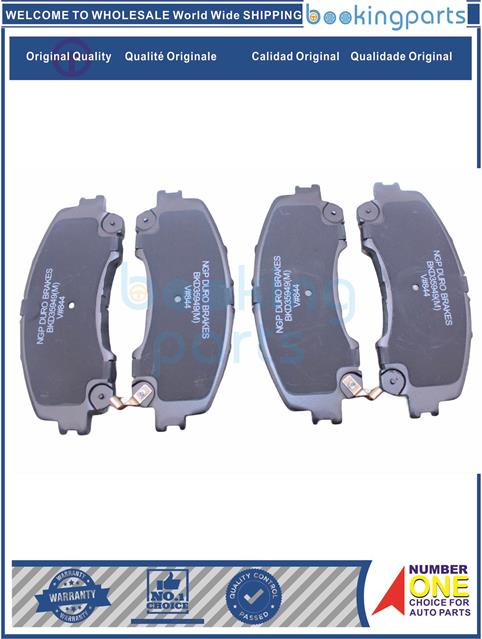 BKD35949(M)-D-MAX RG1 19-22  2WD-Brake Pad....254133