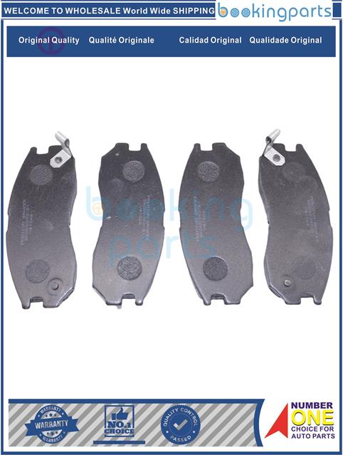 BKD80393-VAN C35 C37[1 SET]-Brake Pad....184061