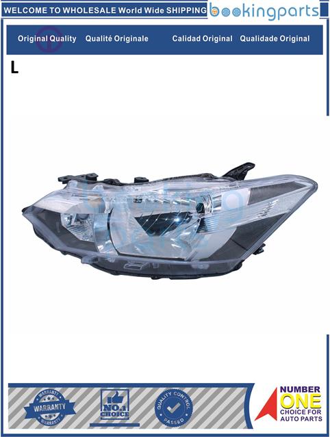 HEA52705(L-LHD)-YARIS 14- -Headlamp....148418