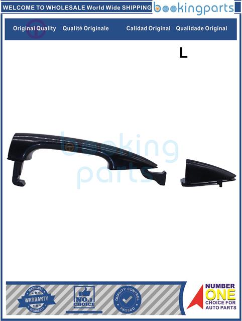 DOH74750(L)-ACCENT SOLARIS 2012-2017 RB-Door Handle....176487