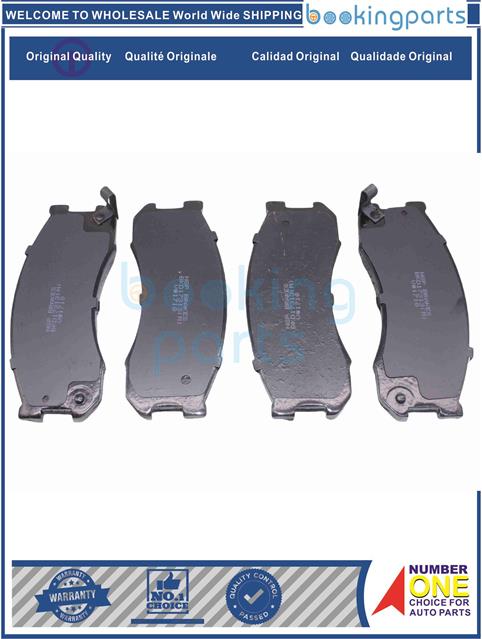 BKD17313(M)-626 89-92-Brake Pad....160056