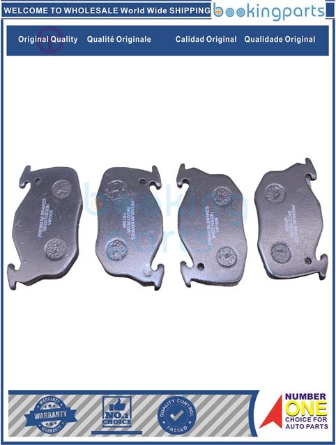 BKD21093(B)-CITROEN AX 91-97/PEUGEOT 205 87-98/ PEUGEOT 106  91-04/PEUGEOT 306 93-97/ PEUGEOT 87-97, RENAULT TWINGO 93-98/R21 86-94-Brake Pad....138429