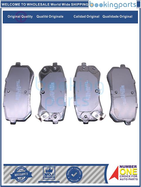 BKD30831(M)-PICANTO 05-ATO 04-,I10 G4H48 07- [1.1L],HATCHBACK 08- [1.2L],HATCHBACK 08- [1.1L]-Brake Pad....124959