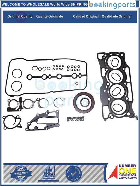 OGK27766-[HR15DE,HR16DE]ALMERA 19-22,JUKE 10,QASHQAI 07-14,SENTRA 13-,NOTE E12 13--OVERHAUL GASKET KIT....257521